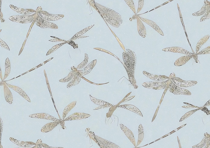 Dragonflies, Ripple - Twist&Fit Roman Blind - Image 7